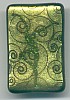 Clear spiral over green 